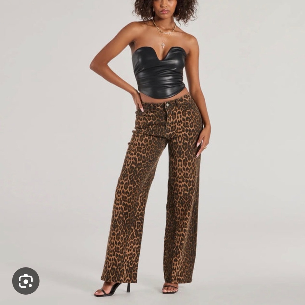 Windsor Brown Leopard pants